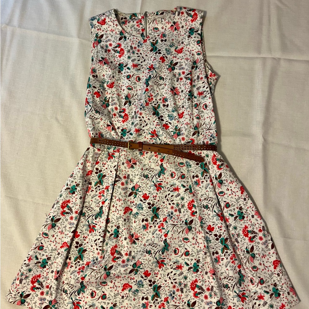 Gap Floral Dress with Belt